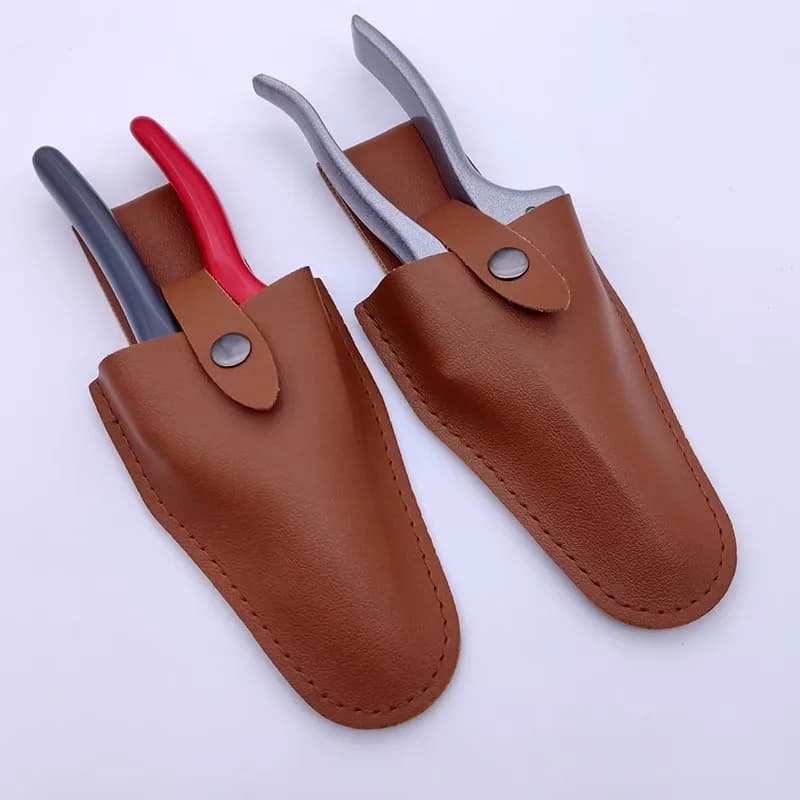 PU Leather Slicing Storage Kit Shears for Gardening Branches Protective bag for tree pruning scissors