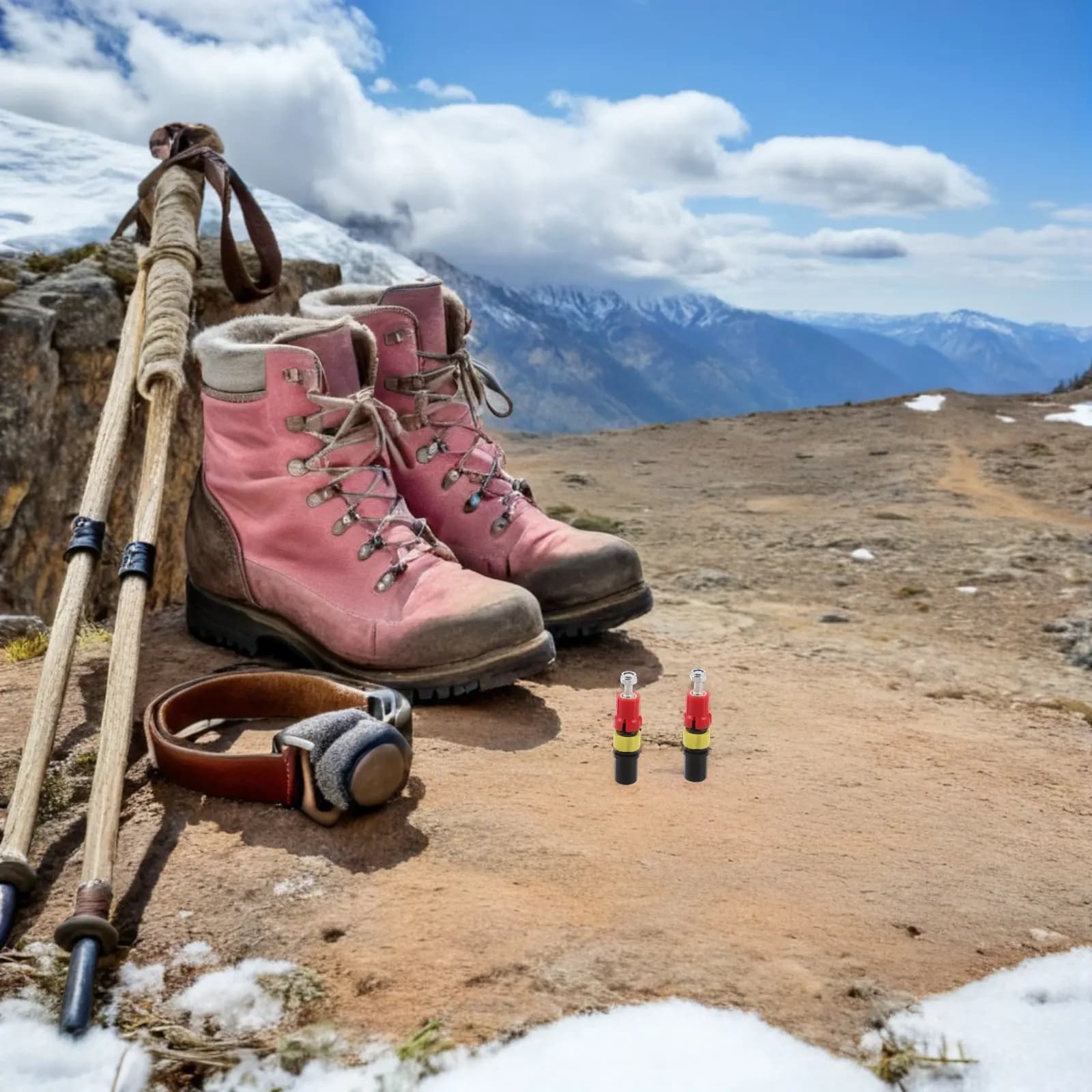 Tubo di espansione per bastoncini da trekking da 2 pezzi, compatibile con bastoncini da trekking con diametro di 14 mm, bastoncini da passeggio stabili e antiscivolo con assorbimento degli urti