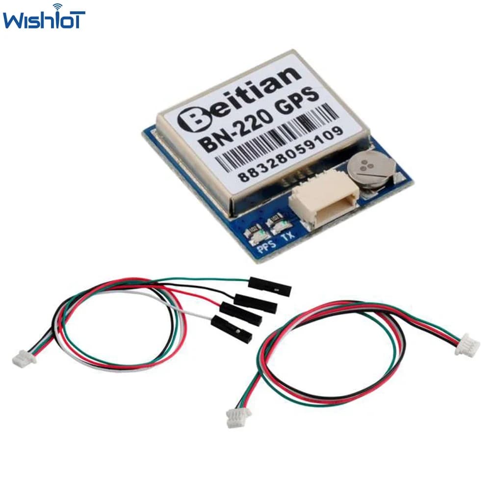 Beitian BN-220 Dual GPS GLONASS Module Navigation TTL Level 9600bps Integrated GPS passive antenna for RC Drone Flight Control