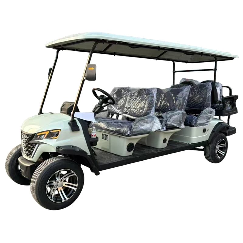 Prezzo di fabbrica Nuovo pannello solare 48/60/72V di alta qualità 2 4 6 8 10 posti Club Car4000W/7500W Carrello da golf elettrico fuoristrada
