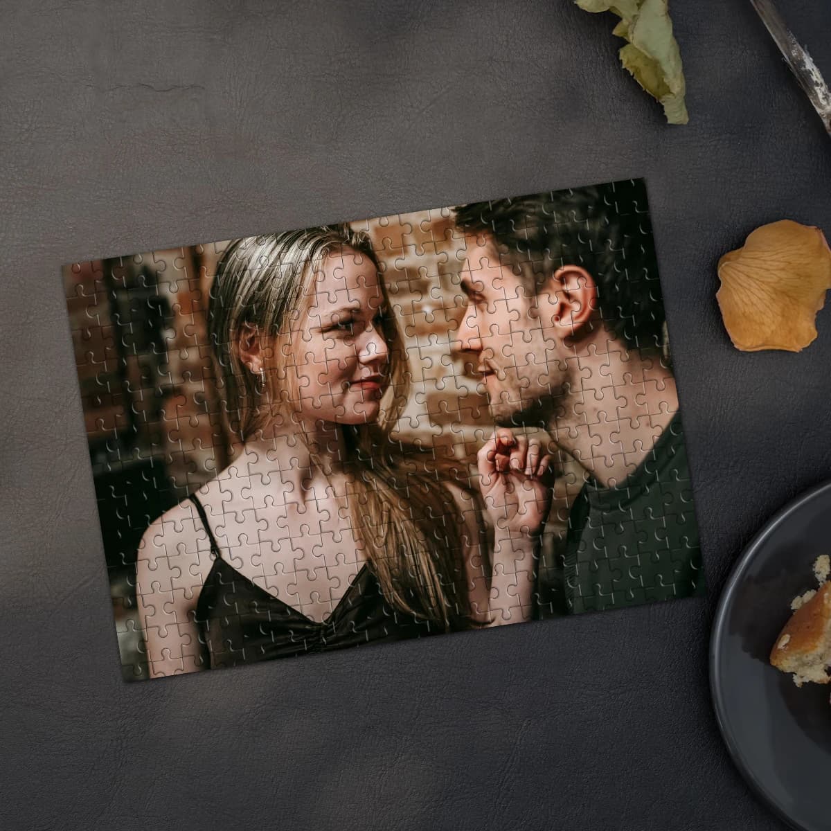 Puzzle personalizzato con foto da 35/300/500/1000 pezzi, puzzle personalizzato con foto di coppia, regalo unico per compleanno.