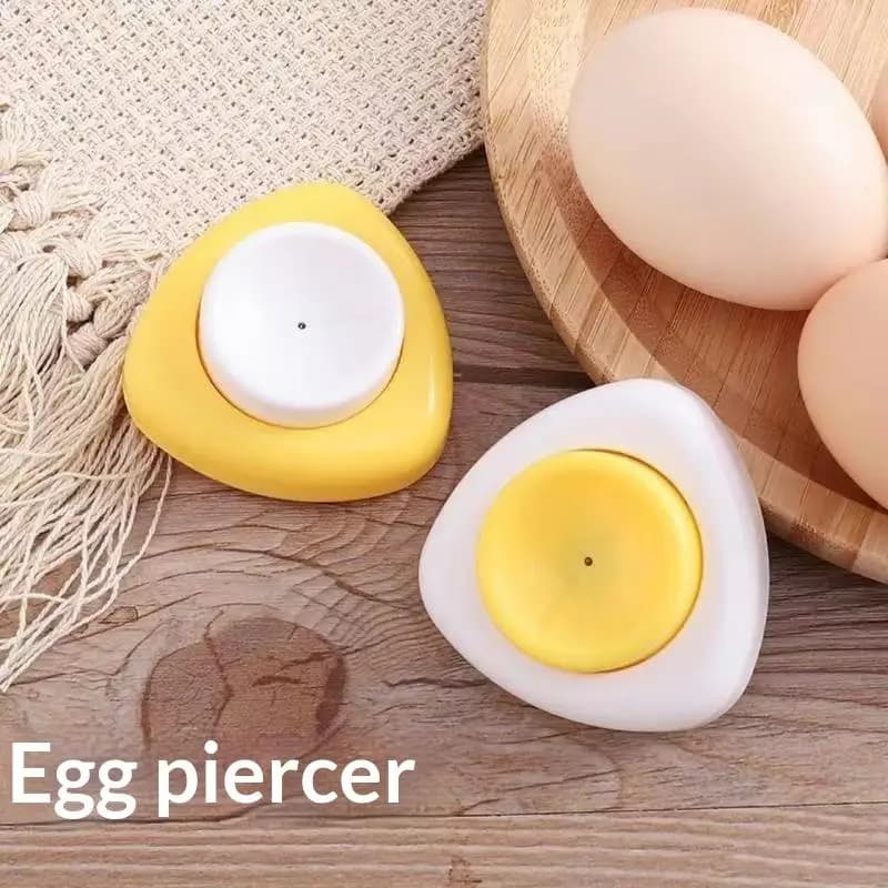 【Beautiful】Egg Punch Needle Egg Drill Piercer Household Egg Hole Puncher Anti Crack Egg Tool For Boiled Steamed Eggs Kitchen