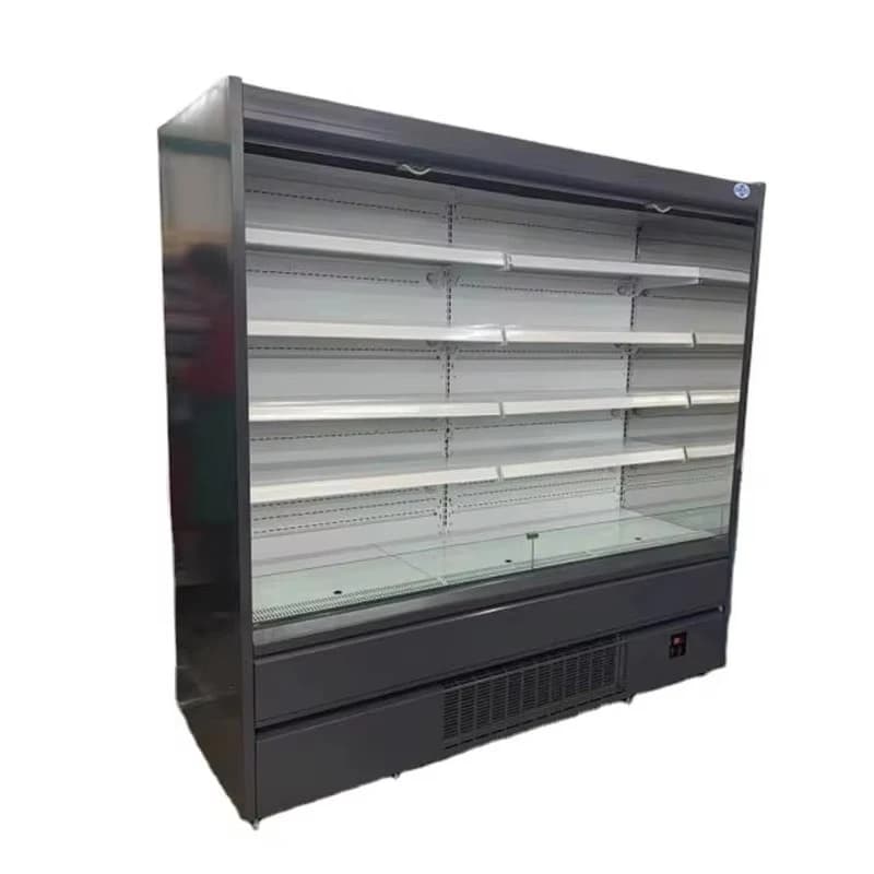 Vegetable Cabinet Fruit Open Chiller Display Chiller Chiller Supermarket Display Air Curtain Refrigerator