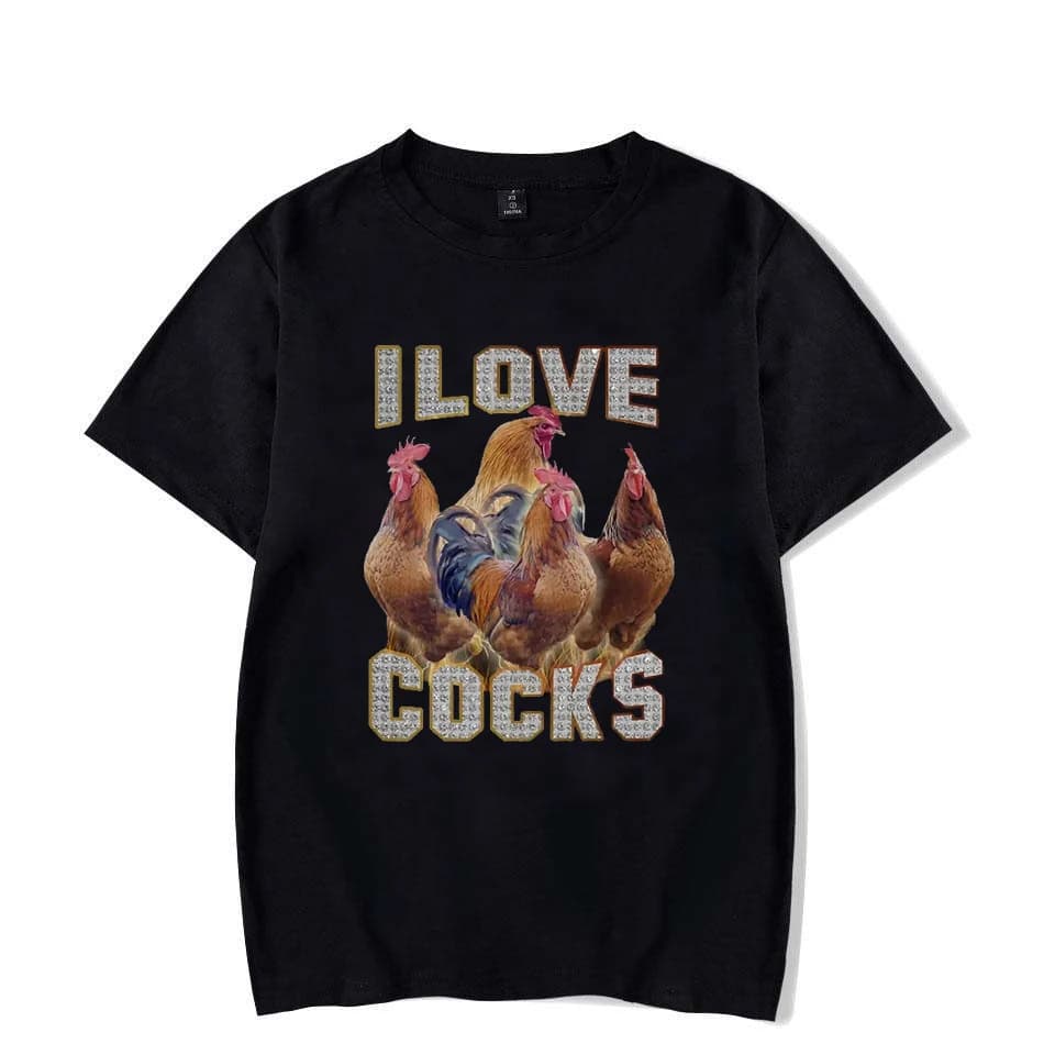 Summer Short Sleeved Men's and Women's T-shirts Streetwear Oversized Fun Street Fashion Tops Loose Comfortable Couple's T-shirts
