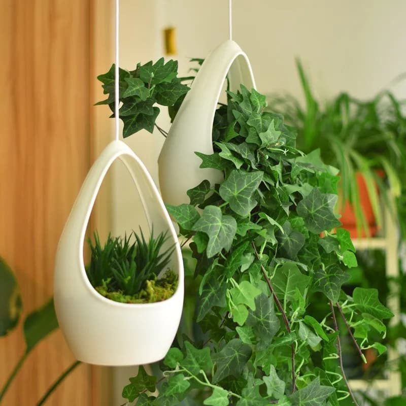 Cesto Creativo per Fiori da Appendere, Vaso per Piante da Interno ed Esterno per Giardinaggio