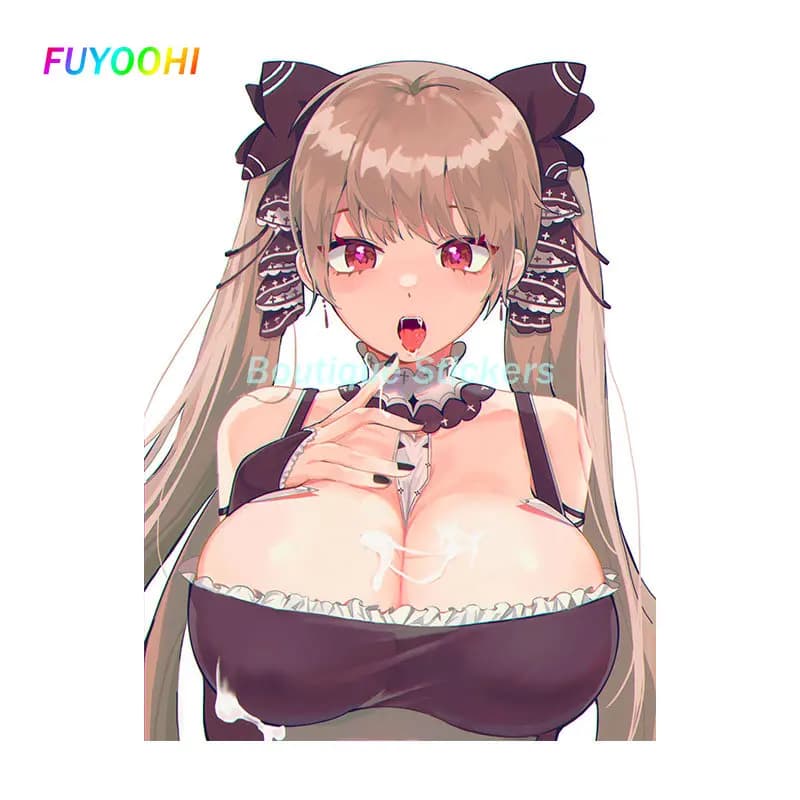 Adesivi FUYOOHI Play HMS Formidable per Auto, Accessori Auto, Decalcomanie per Moto, Casco, Baule, Grafiche Impermeabili a Cartoni Animati