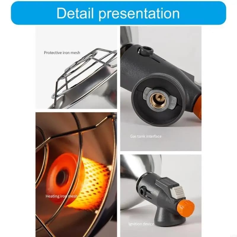 Stainless Steels Tanks Top Heater With Storage Box Outdoor Camping Heater