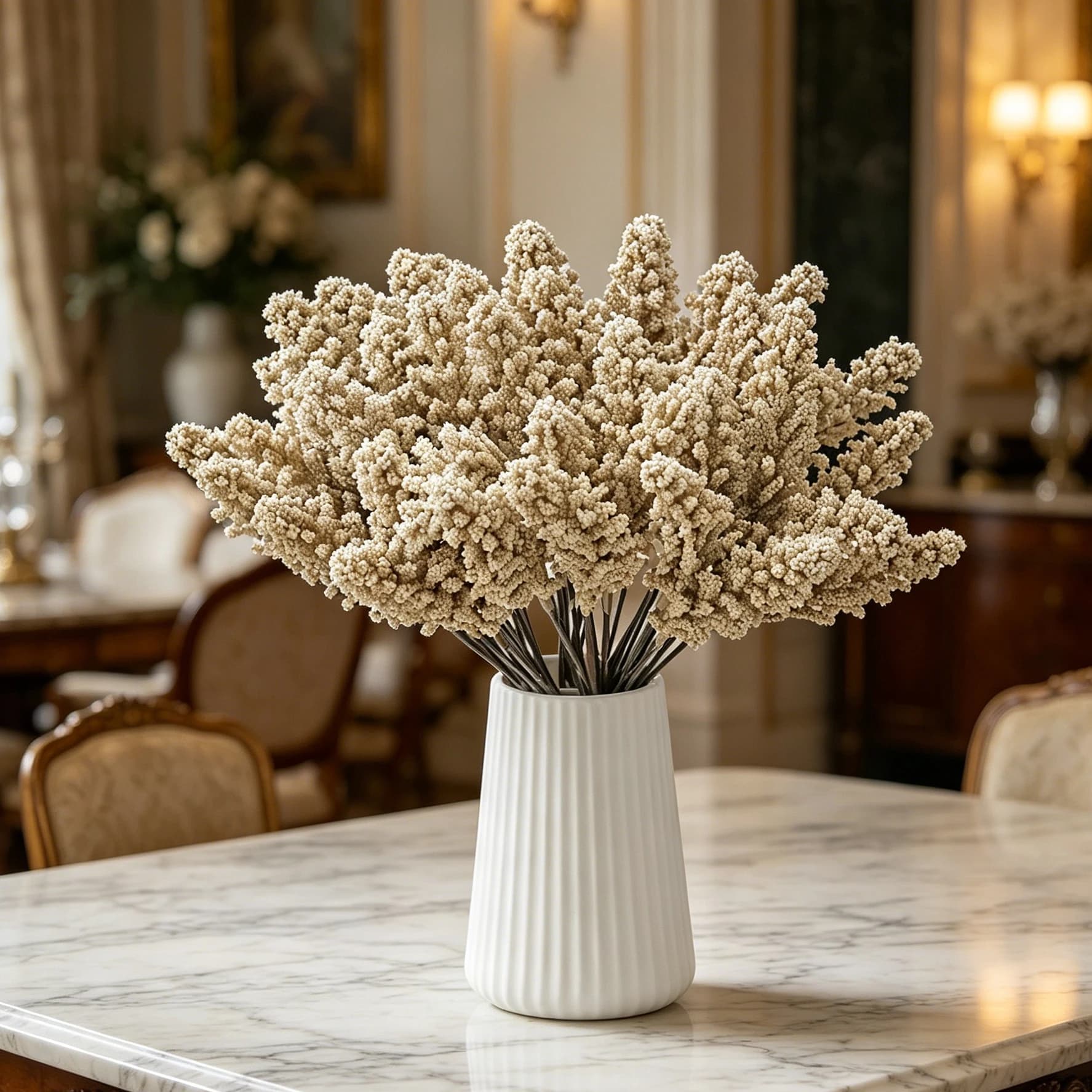 Piante e Fiori Artificiali in Seta per Decorazioni Casa, Tavolo, Matrimoni, Bouquet da Sposa, Feste, Esterni, Giardino, Fai-da-Te, Regali e Confezioni
