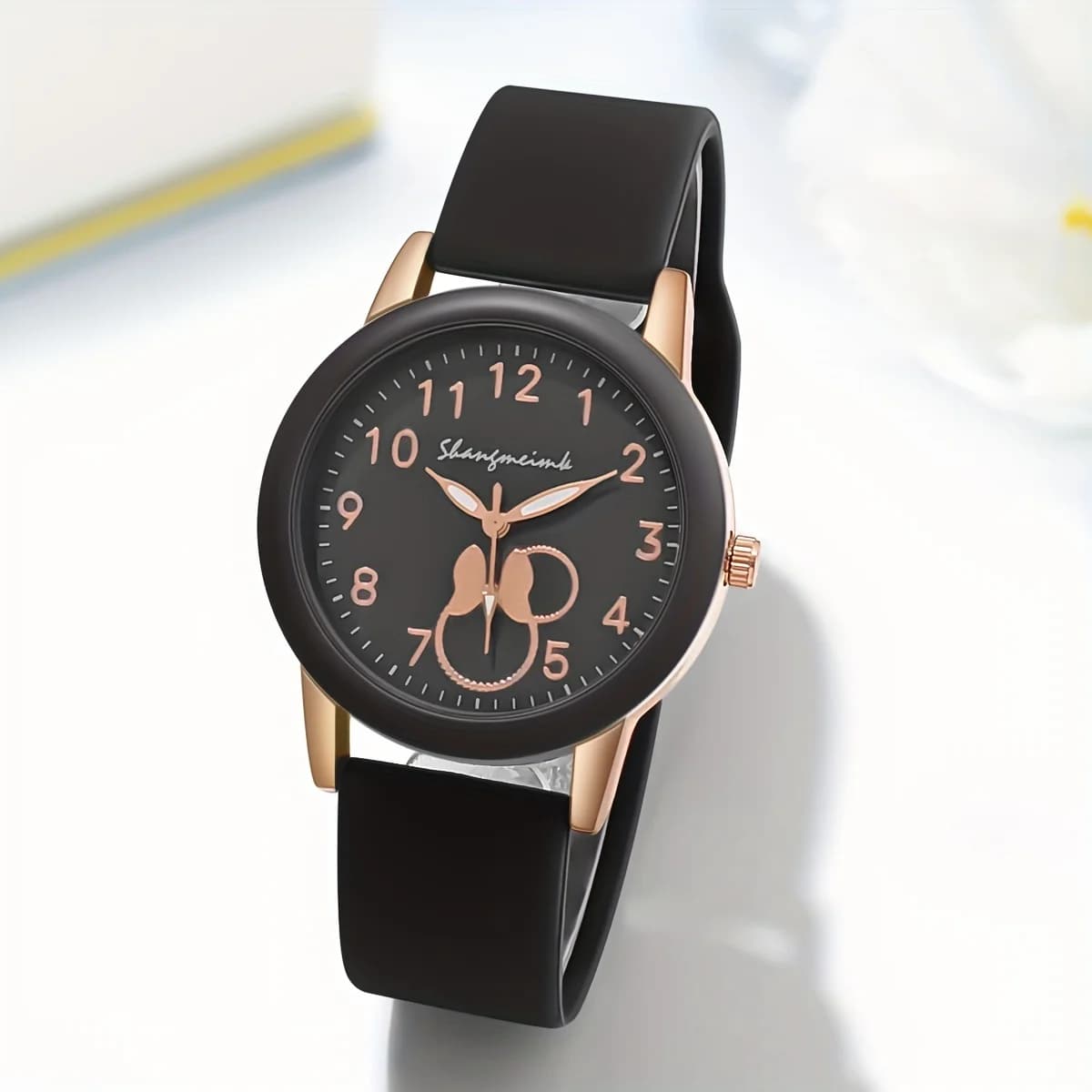 Women's Watches with Fashionable Candy Silicone Strap Quartz watch for girls with casual round pointer Reloj Mujer