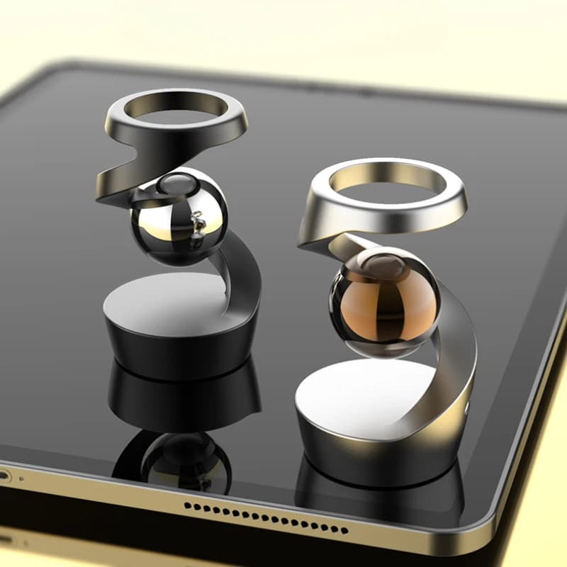 Nuovo Fidget Spinner sospeso in lega di alluminio Desktop Spinner a mano Decorazioni per ufficio Giocattoli antistress per adulti
