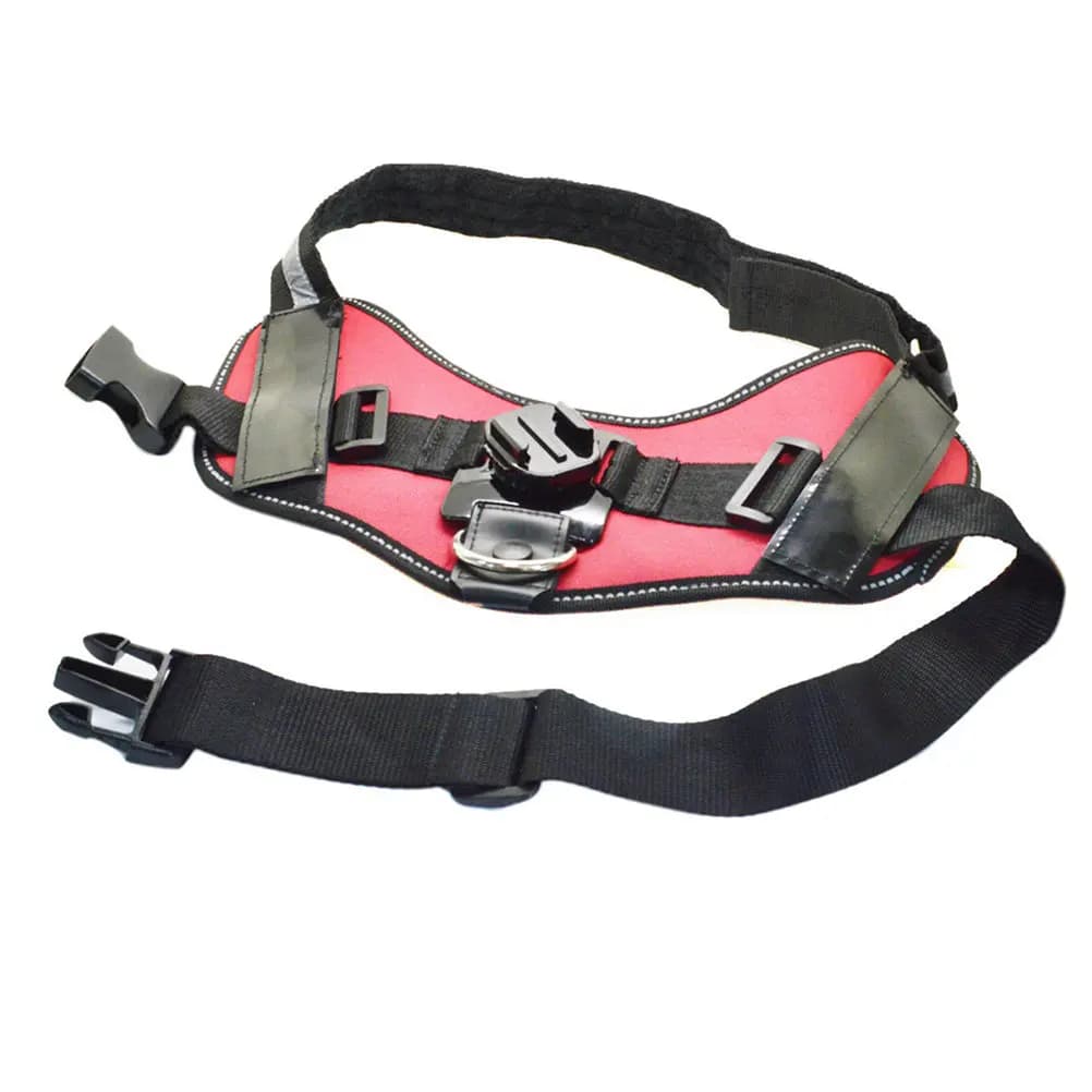 Dog Chest Harness Adjustable 360 Degree Rotated Strap Mount for Old Version Capture Video Footage