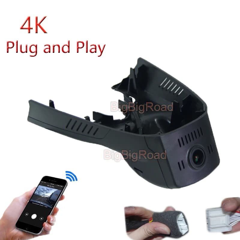 4K Plug And Play Per Mercedes Benz Classe A W176 A160 A180 A200 A250 A45 AMG Versione Bassa Auto Wifi DVR Videoregistratore Dash Camera