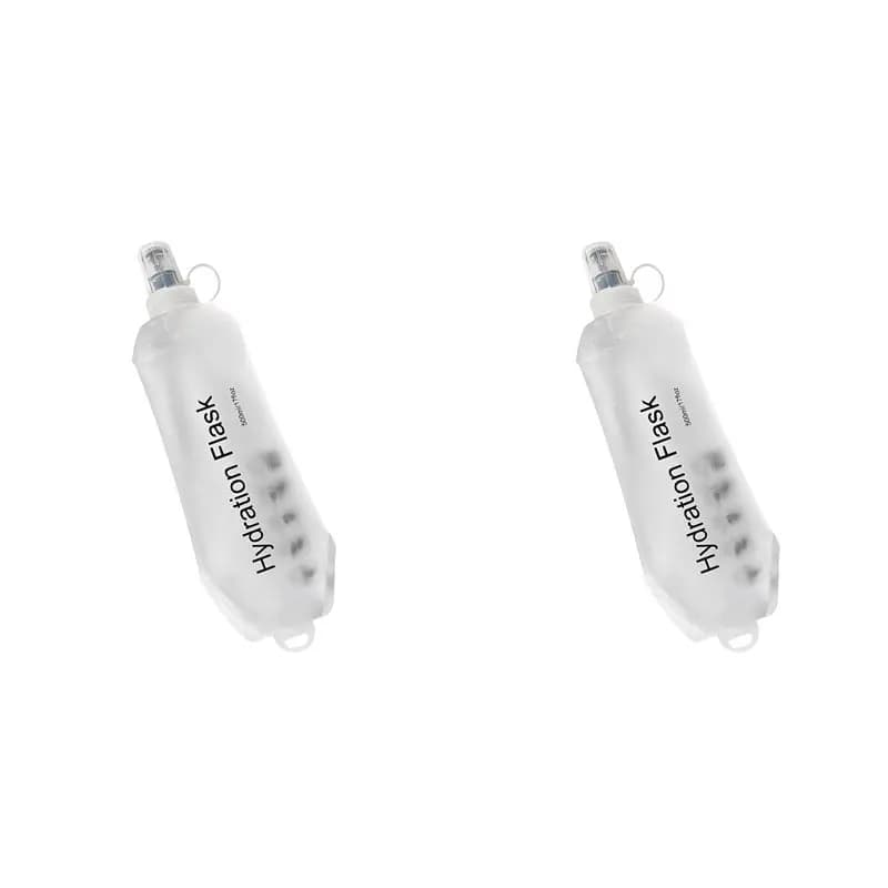 A01F-2X 500 ml soft bottle, TPU folding water bottle for water backpack, B folding water bottle