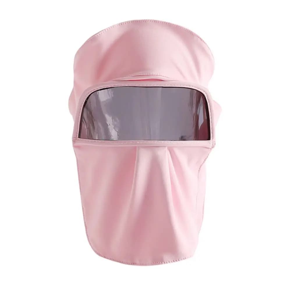 Slim Solar Protection Scarf Ice Silk Mask Summer Solar Protection Mask in Solid Color Face Mask Solar Protection Veil Cover for Face Women/Gifts