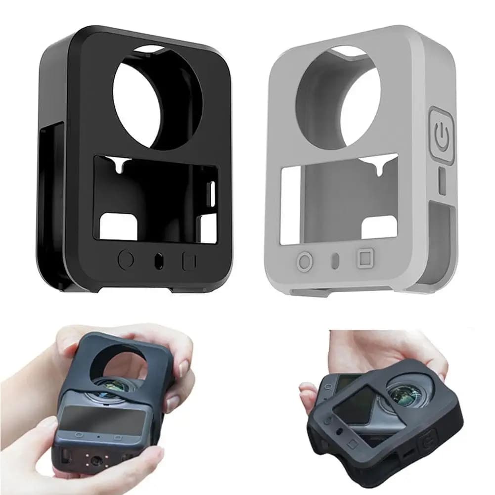Silicone Case for DJI Osmo 360 Soft Protective Case Full Round Side Battery Protective action room accessories