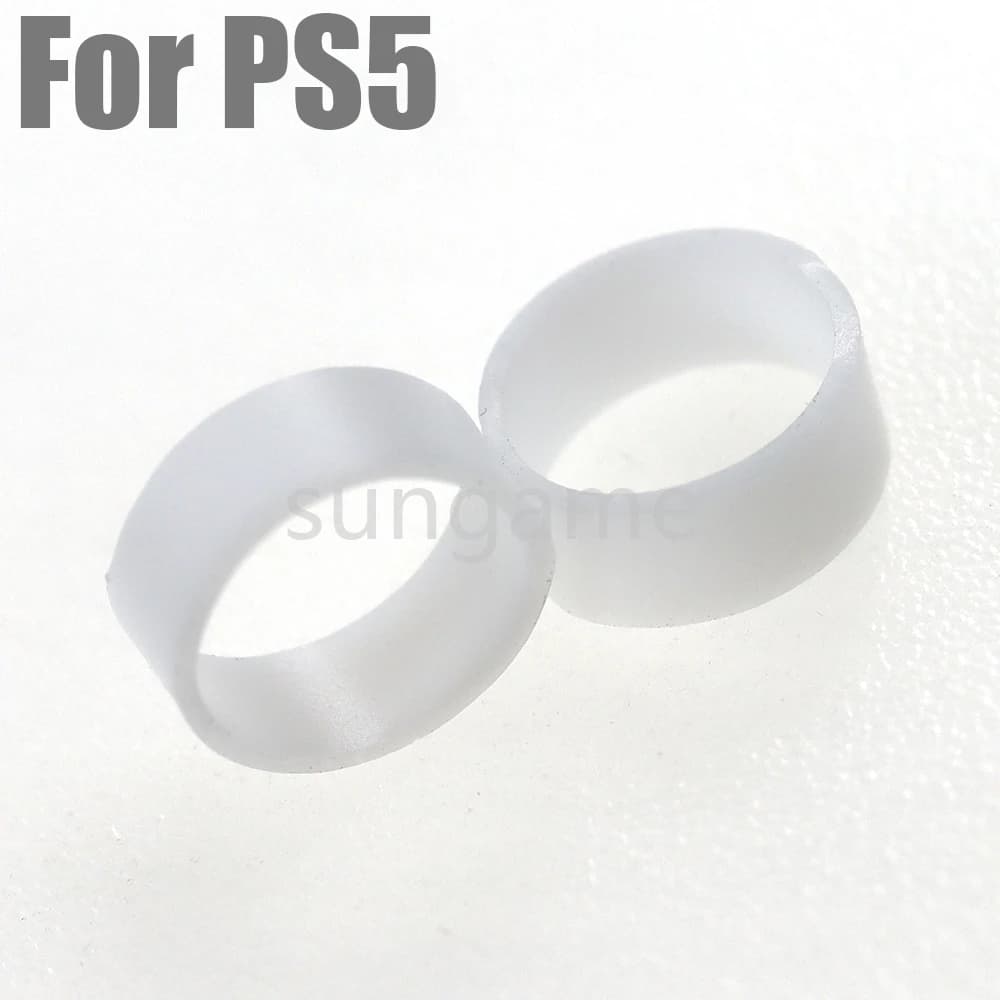 6 pezzi di anelli in silicone per PS5, PS4, PS3, accessori di protezione in gomma resistente all'usura per joystick, compatibili con XBOX ONE Series e Switch Pro