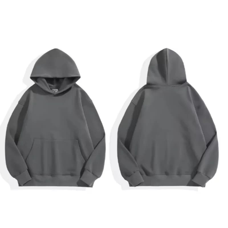 Felpe con cappuccio da donna da uomo Moda tinta unita Rosso Nero Grigio Rosa Felpa con cappuccio in pile Hip Hop Felpa con cappuccio da uomo di marca Streetwear
