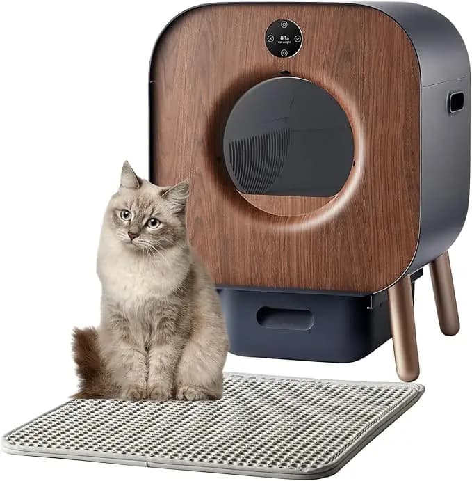 OEM Wholesale Autoclean Smart Wi-Fi Pet Electric Cat Litter Box Automatic Quick Self-Cleaning Feature Easy Clean