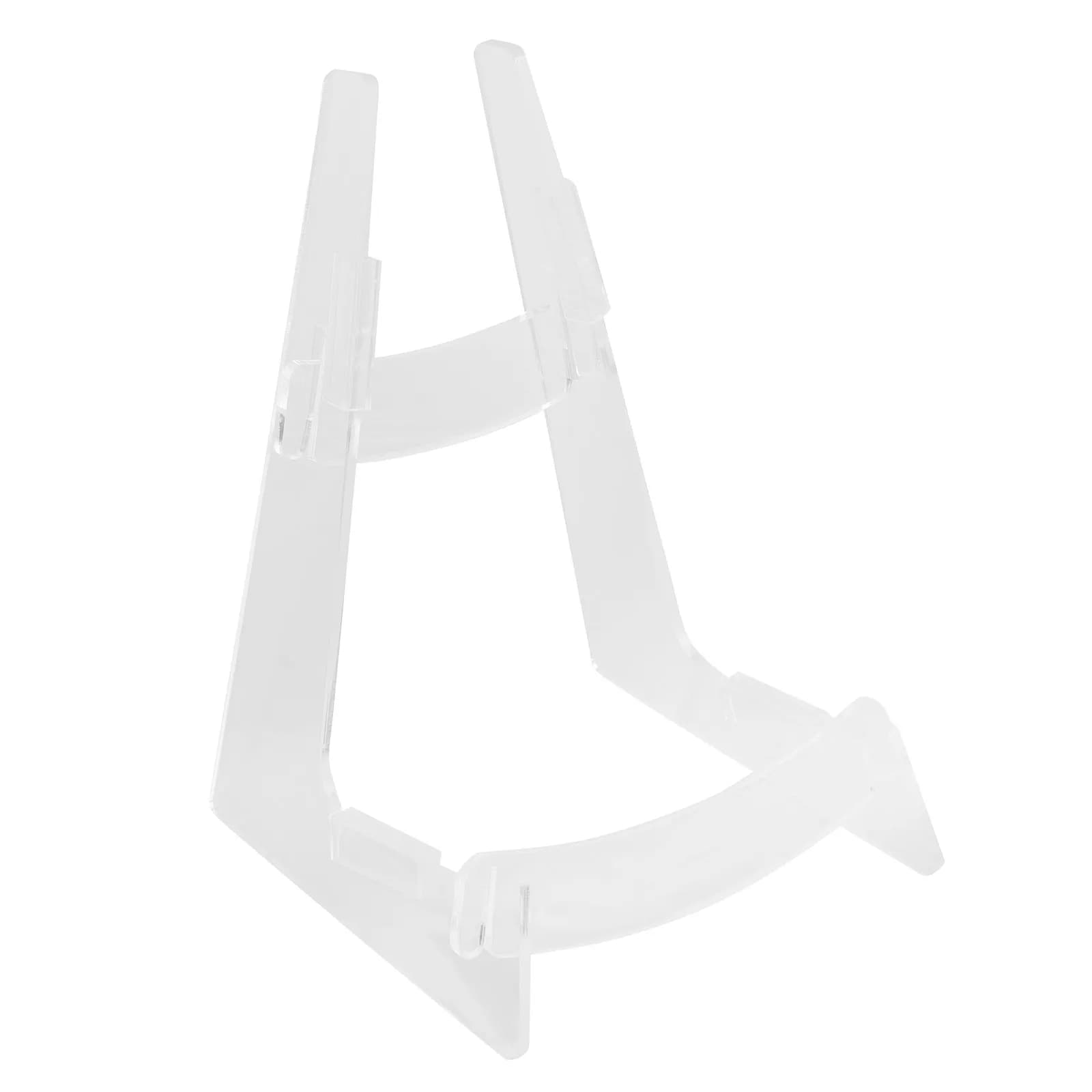 Supporto per Chitarra in Acrilico Premium da Pavimento per Violino, Ukulele, Basso, Mandolino, Banjo, Pipa, Stabile e Antiscivolo per Studio Musicale e Uso Domestico