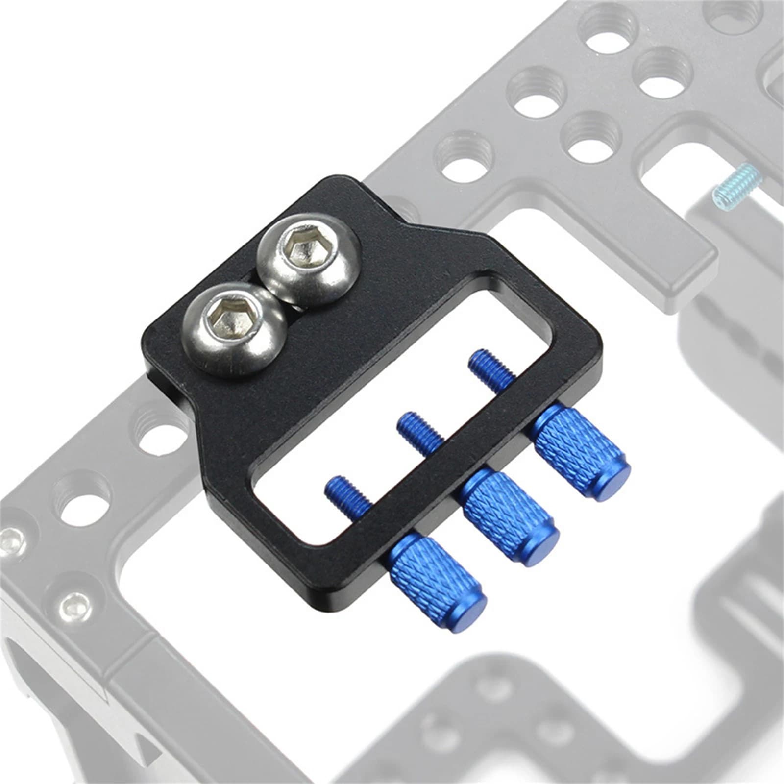 Metal HDMI-compatible Cable Clamp Lock Protection Clip Fixator Tether Tool With 1/4" Screw For Camera Cage Quick Release Plate