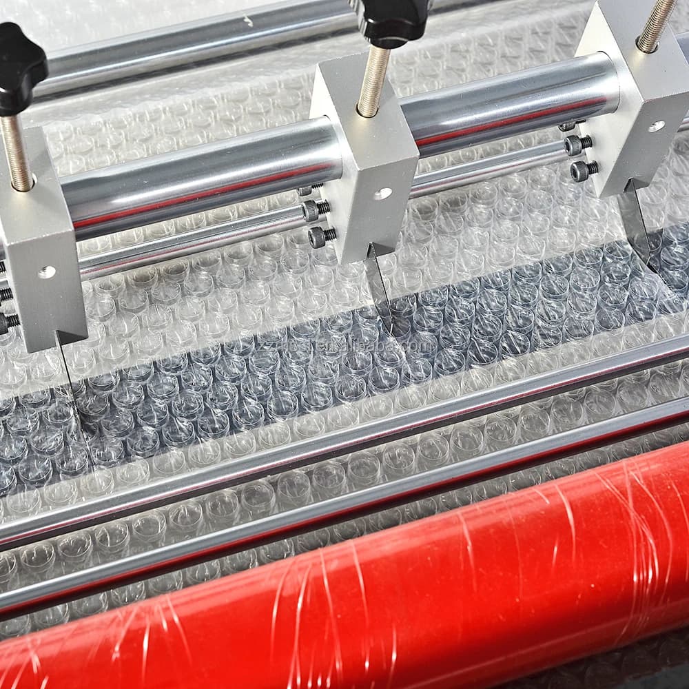 Bubble Wrap Flim Foil Adesivo in plastica Taglio a rotolo Foglio di vinile in PVC Taglierina a croce Rotolo di carta stampato per macchina da taglio per fogli
