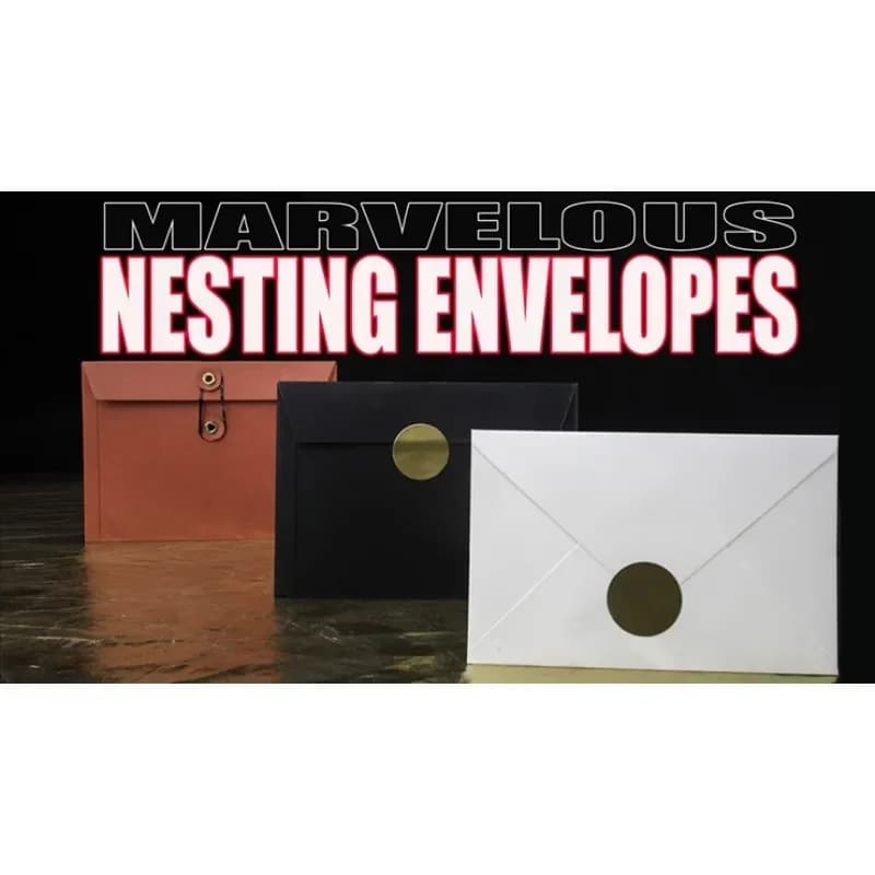 Meravigliose buste nidificanti (Gimmicks e istruzioni Online) trucchi magici per principianti Close up puntelli magici mago mentalismo divertimento