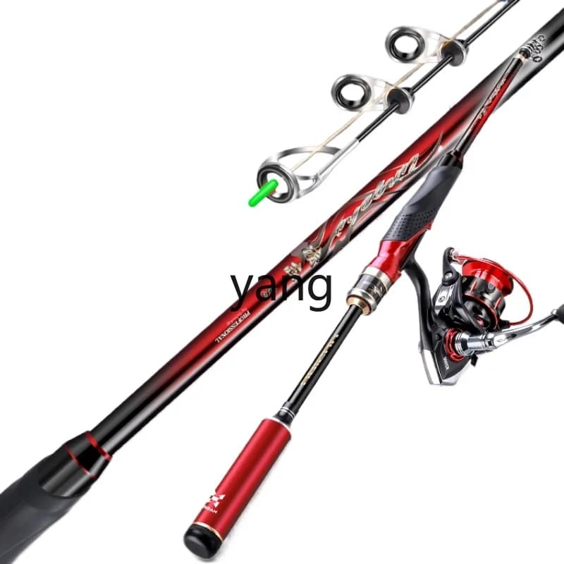 LMM drift lontano investimento canna da pesca in pietra a sezione corta ultraleggera e super dura, nuovo anello guida di fascia alta