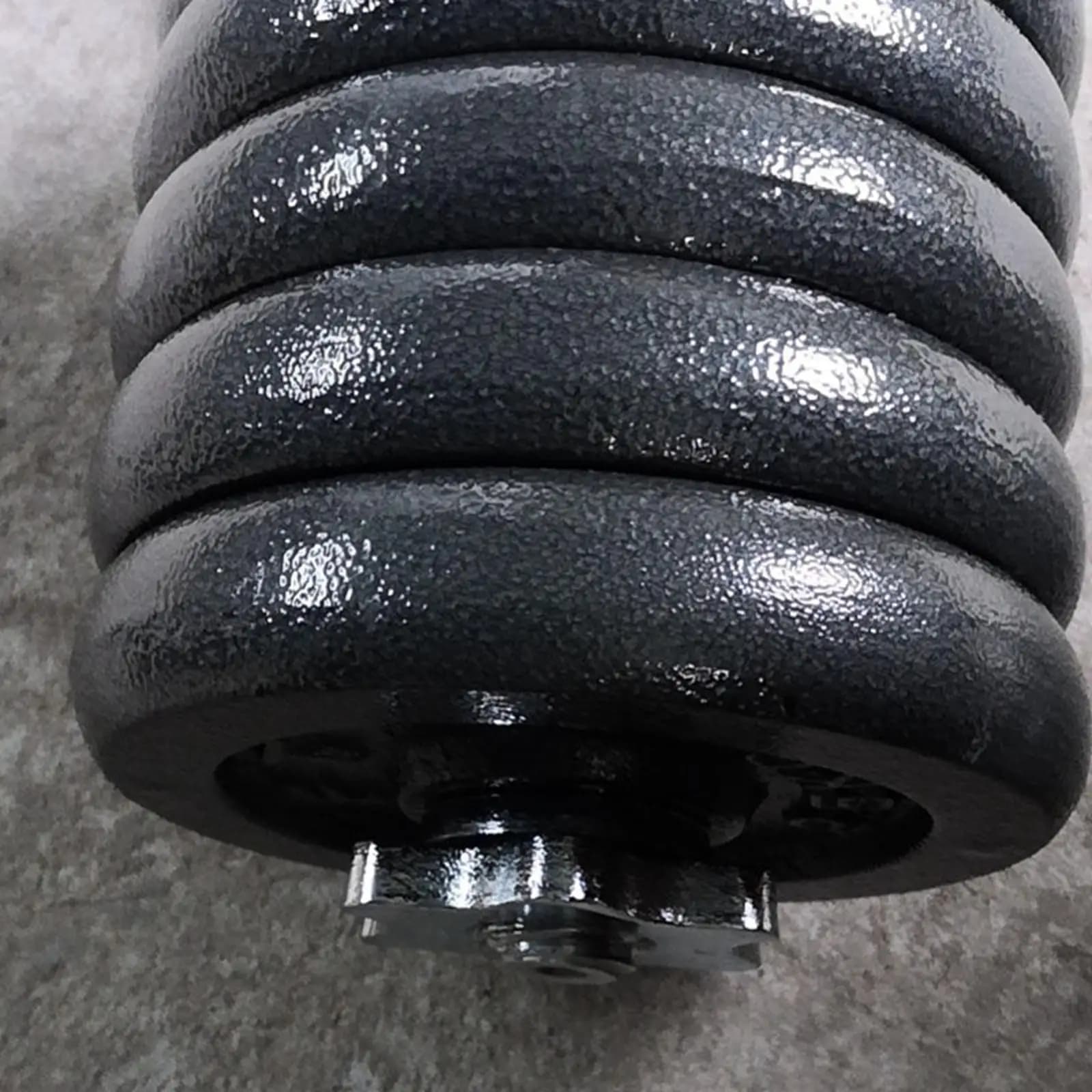 Adjustable Kettlebell Handle Compact Travel Workout Grip Fits Standard Plates for Dumbbell Mode