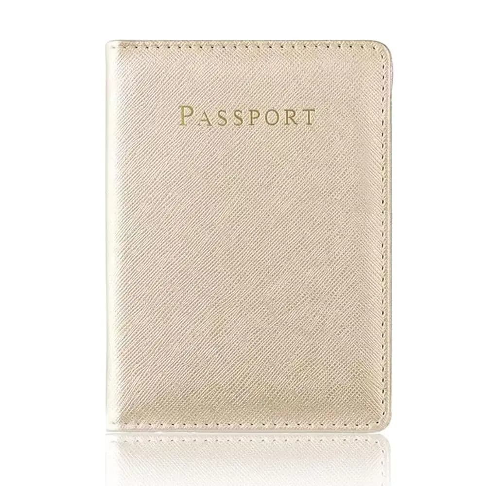 Porta passaporto da viaggio, Porta passaporto con scomparti per carte, Custodia per passaporto, Copertina per passaporto per donna e uomo, Porta passaporto