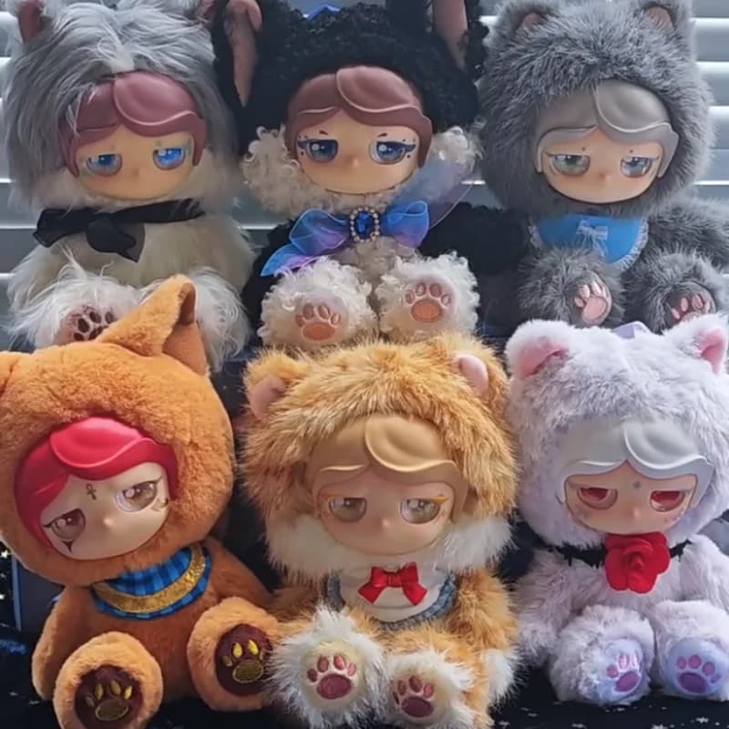 Nuovo autentico Mo Cat Cat Universe Series Trendy Blind Box Toys Da collezione Kawaii Dolls Bag Appeso Ornamento Scatola misteriosa Regalo carino