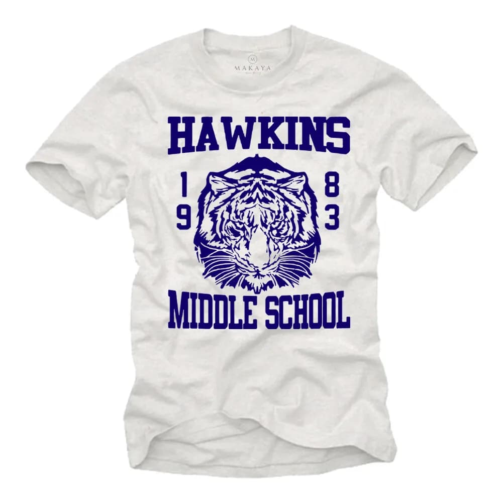 Stranger Hawkins Middle School Dustin 11 Undici T-shirt regalo per i fan-