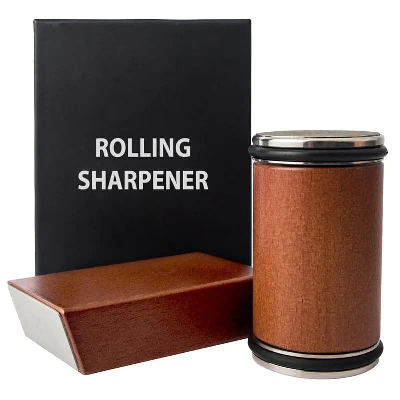 Tungsten Steel Horl Adjustable Rolling Sharpener With Magnetic Sharpening Stone, Kitchen Tools