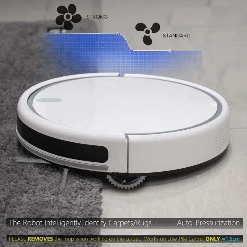 Industrial 3 in 1 Dry & Wet Sweeping Machine Hard Floor Carpet Cleaning Robot Vacuum Cleaner for Home