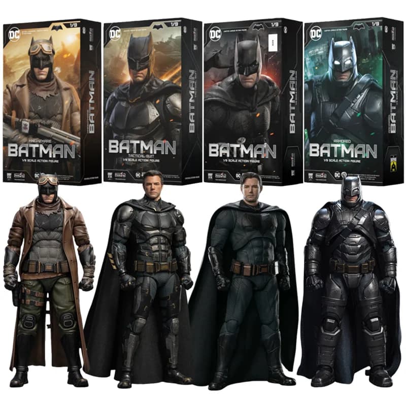 DC Justice League 1/9 Knightmare Batman Figura Il Batman Tattico Buit Blindato Batman Action Figures Modelli Raccogliere Giocattoli