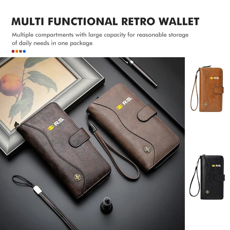 Car Registration Vehicle License Insurance Card Holder Wallet For Renault RS Kadjar Captur Clio Megane 2 3 4 RS Koleos Logan