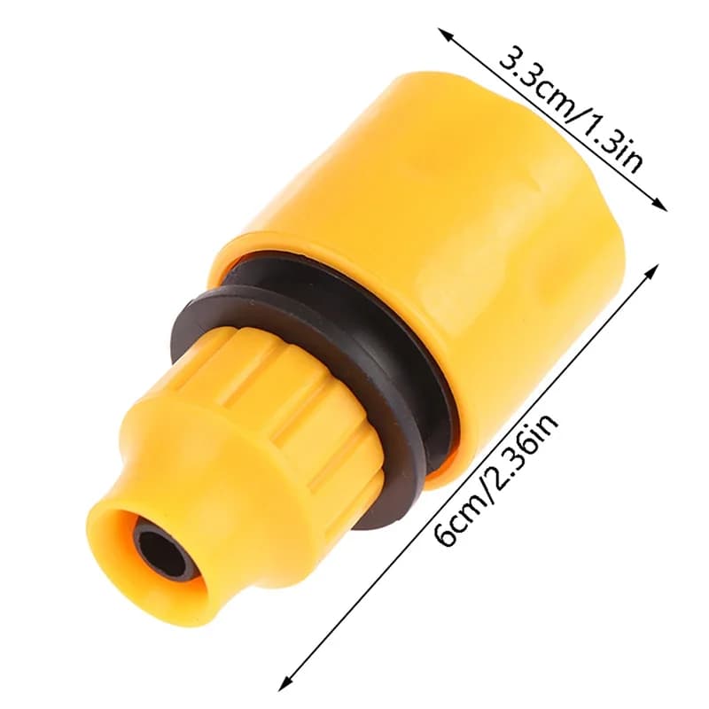 1Pc 3/8 "Connettore rapido unidirezionale Collegamento Tubo per irrigazione da giardino Connettore Attrezzi e attrezzature da giardinaggio Attrezzi agricoli