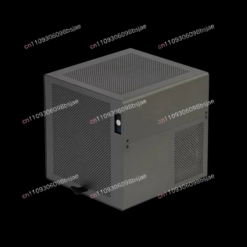 4-Disk NAS chassis Aluminum shell SFX power supply itx main board Storage service Small chassis
