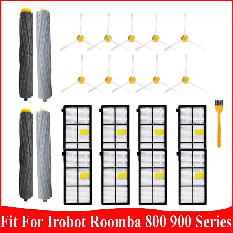 Fit For Irobot Roomba 800 900 Series 860 870 880 890 960 966 980 Robot Vacuum Cleaner Accessories Main Side Brush HEPA Filter
