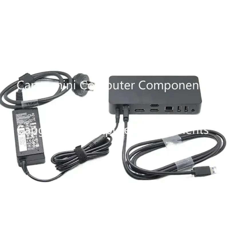 90%New For DELL ULTRA HD 4K SUPERSPEED DOCKING STATION D3100 HDMI Includes USB3.0 Cable Power Supply withr Cord