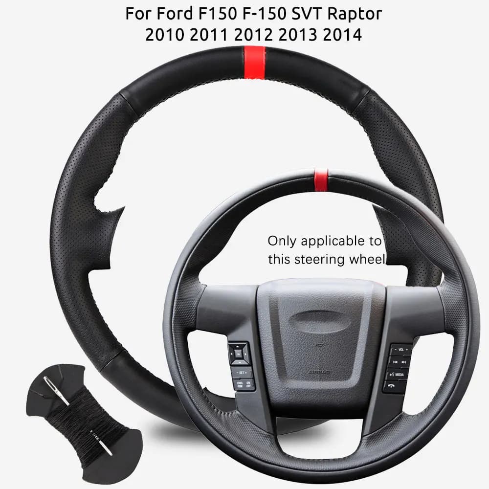 Leather Style Microfiber Cover for Ford F150 F-150 SVT Raptor 2010 2012 2013 2014, Car Accessories