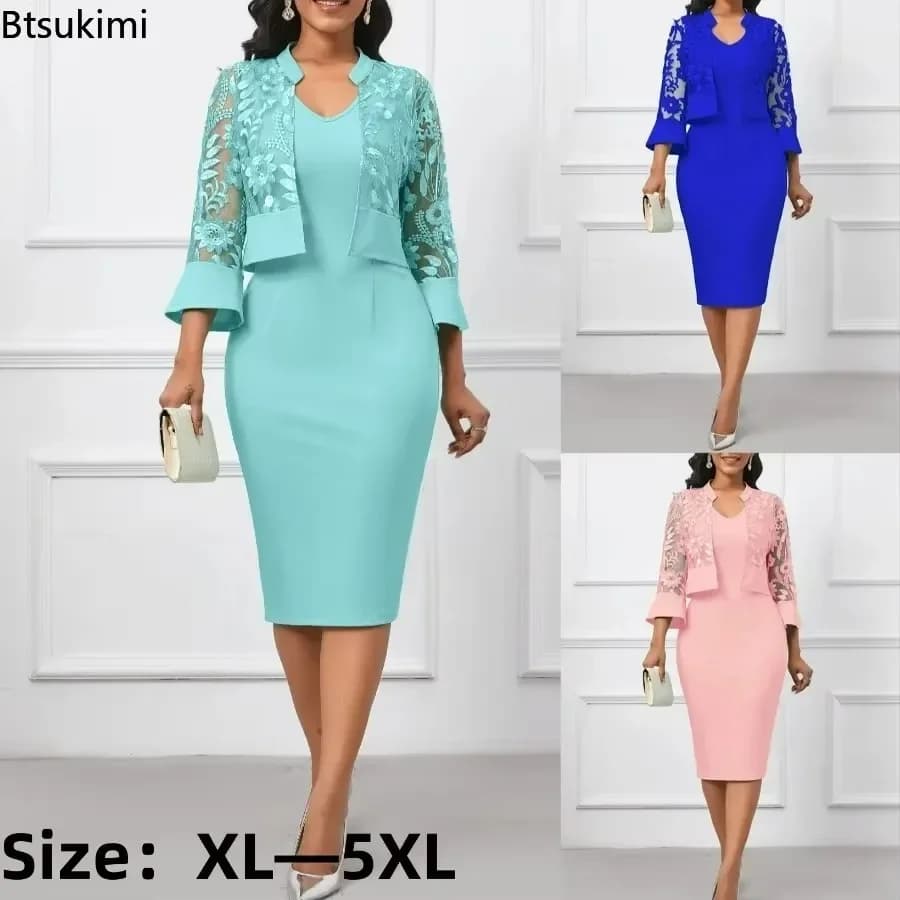 2026 Women's Set African Dresses for Women's Dress Longuette Dresses Elegant Wedding Dresses Ankara Africa Long Dress New Dresses