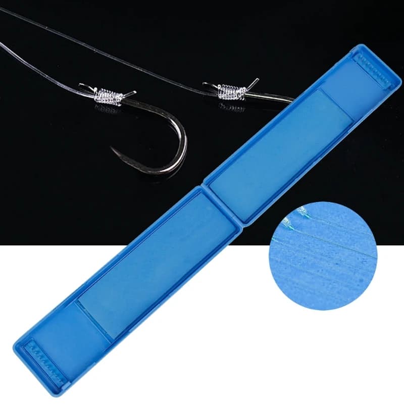 1pc second line storage box plastic fishing tool single layer portable box ultra-thin color casual fishing equipment