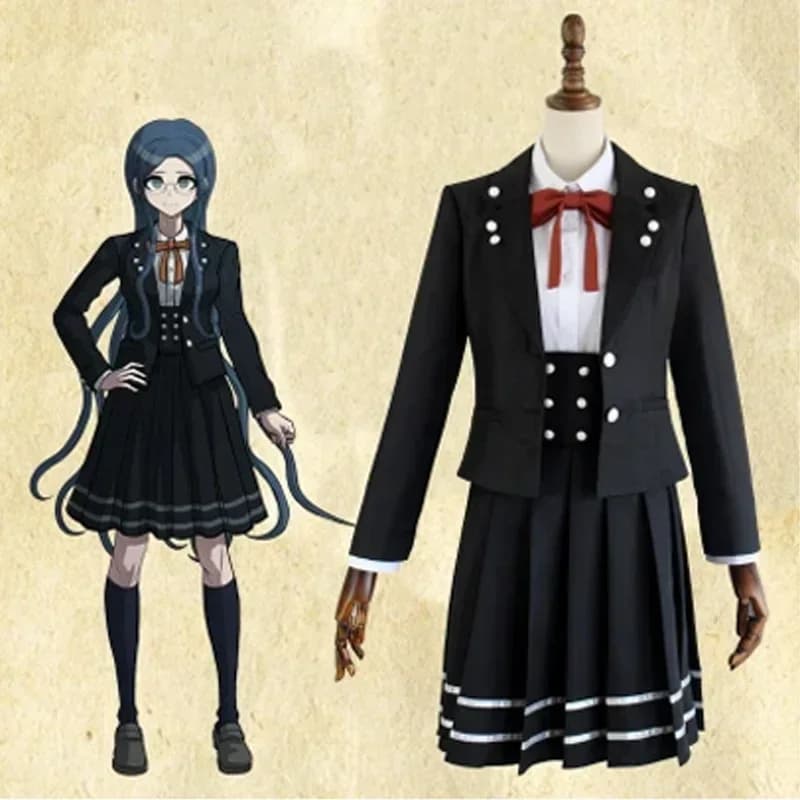 Dress Up In Costumi Anime Danganronpa V3 Shirogane Tsumugi Edizione Originale JK Uniforme Costume Cosplay Donne Festa di Halloween