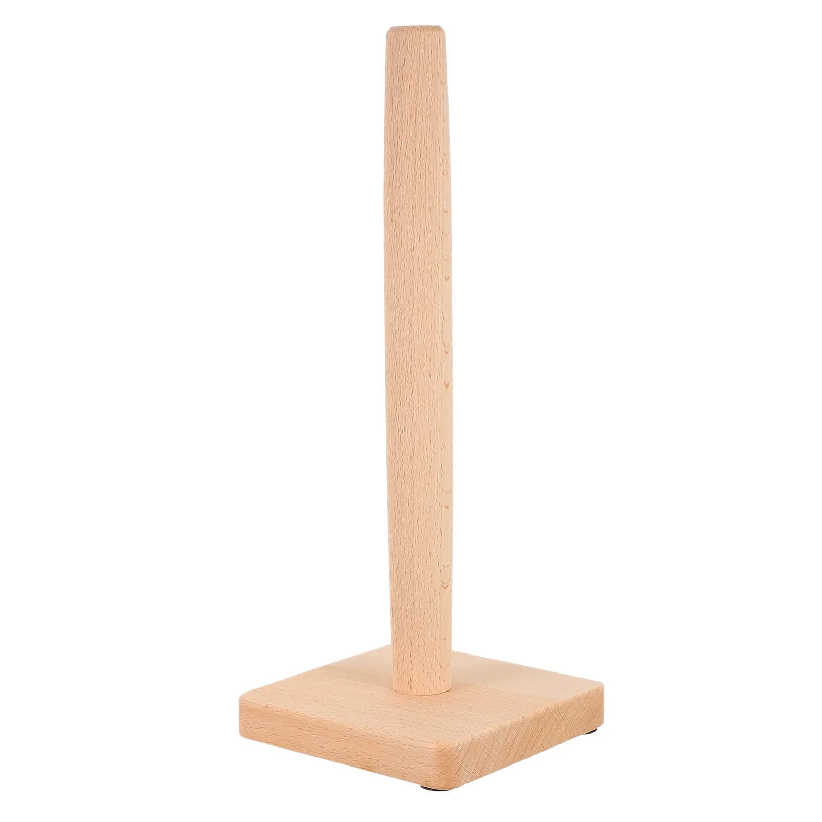Portarotolo da terra in legno per carta igienica, 1 pezzo, per bagno e cucina, materiale delicato, design semplice