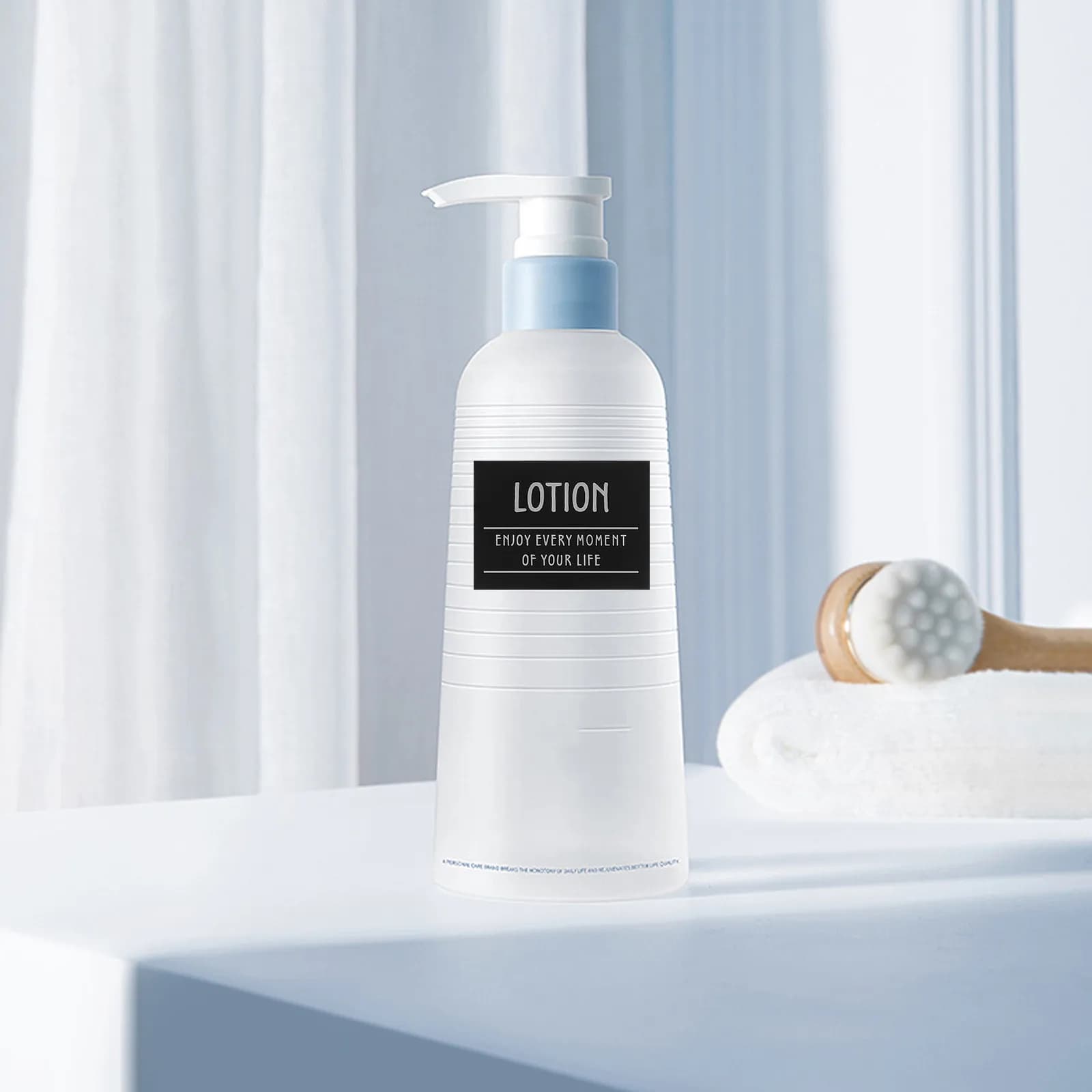 12 Etichette Impermeabili per Organizzare Bottiglie di Shampoo, Balsamo, Lozione e Dispenser di Sapone in Vetro