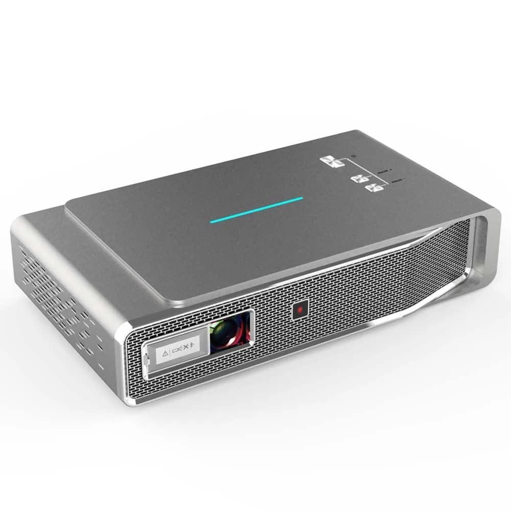 Proiettore Mini XY all'ingrosso Smart Android WIFI HD DLP 3D Video Beamer per Home Theater, Attrezzatura Portatile per Presentazioni, Compatibile con Smartphone
