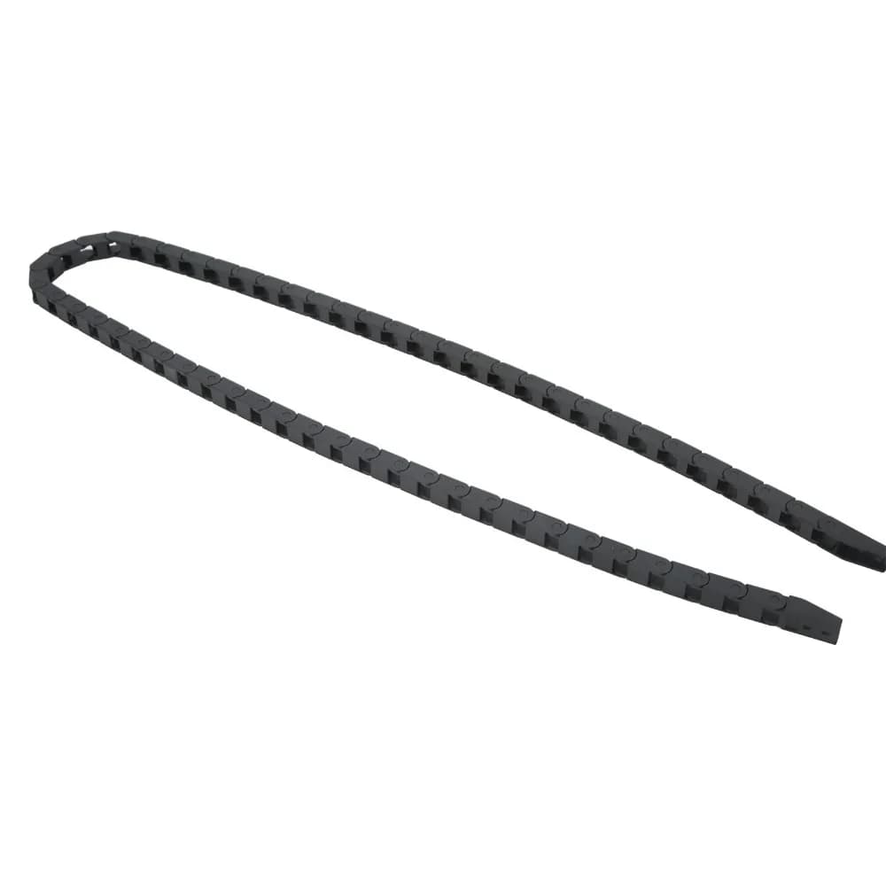 Durable 7X7mm Plastic Cable Chain 1 Meter Black Drag Chain Cable Wire Carrier 3D Printer