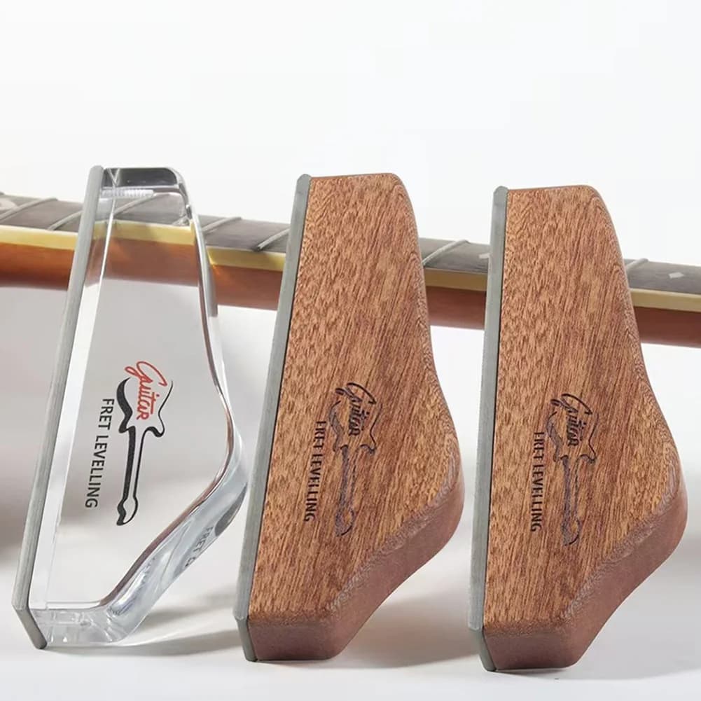 Lima piatta da 6 pollici per livellamento corde, lima per corona tasti, lima finale per chitarra, strumento di riparazione per liutaio per chitarra, basso, ukulele, banjo