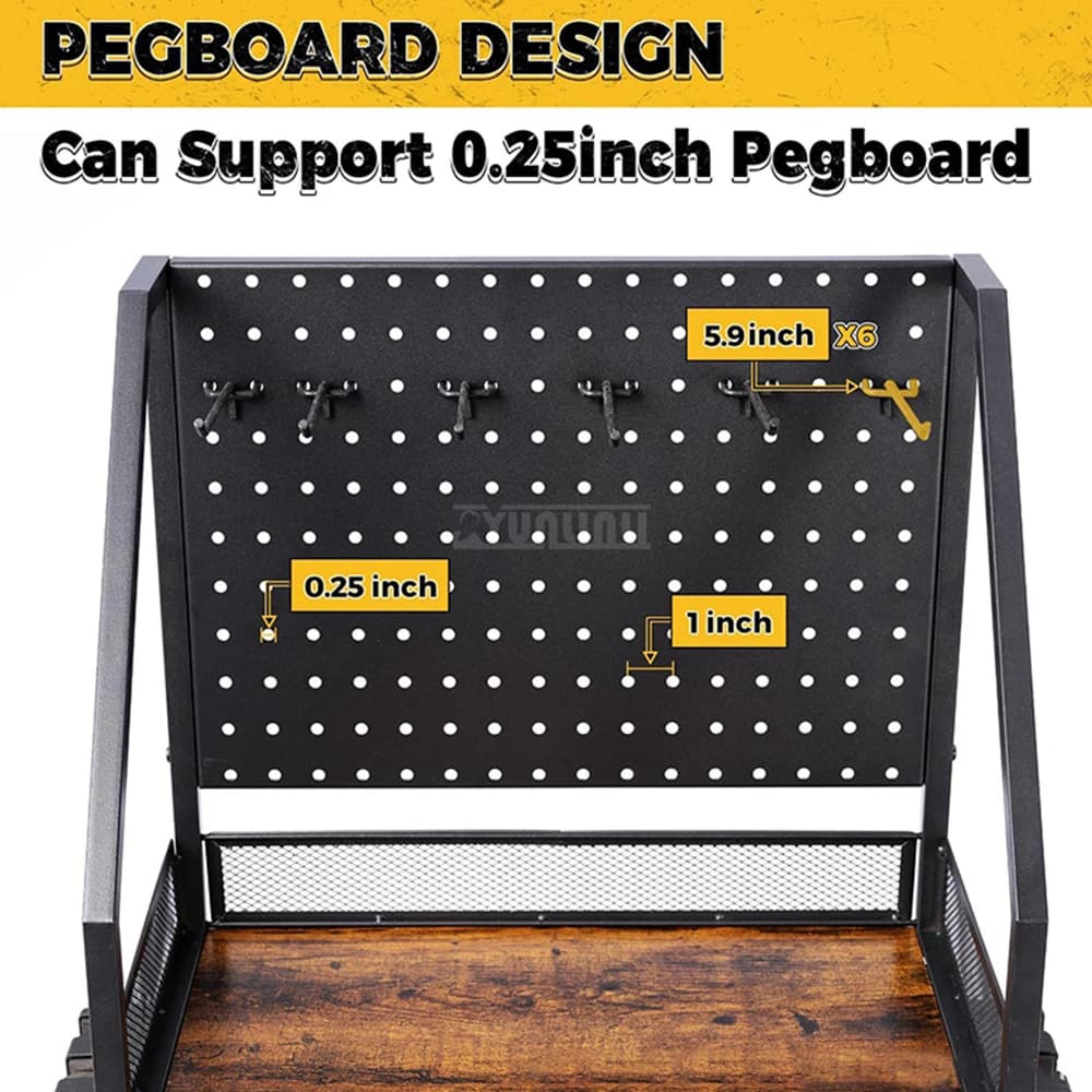 Fishing rod holder, fishing gear storage, fishing car for fishing rod and tackle box reel storage rack