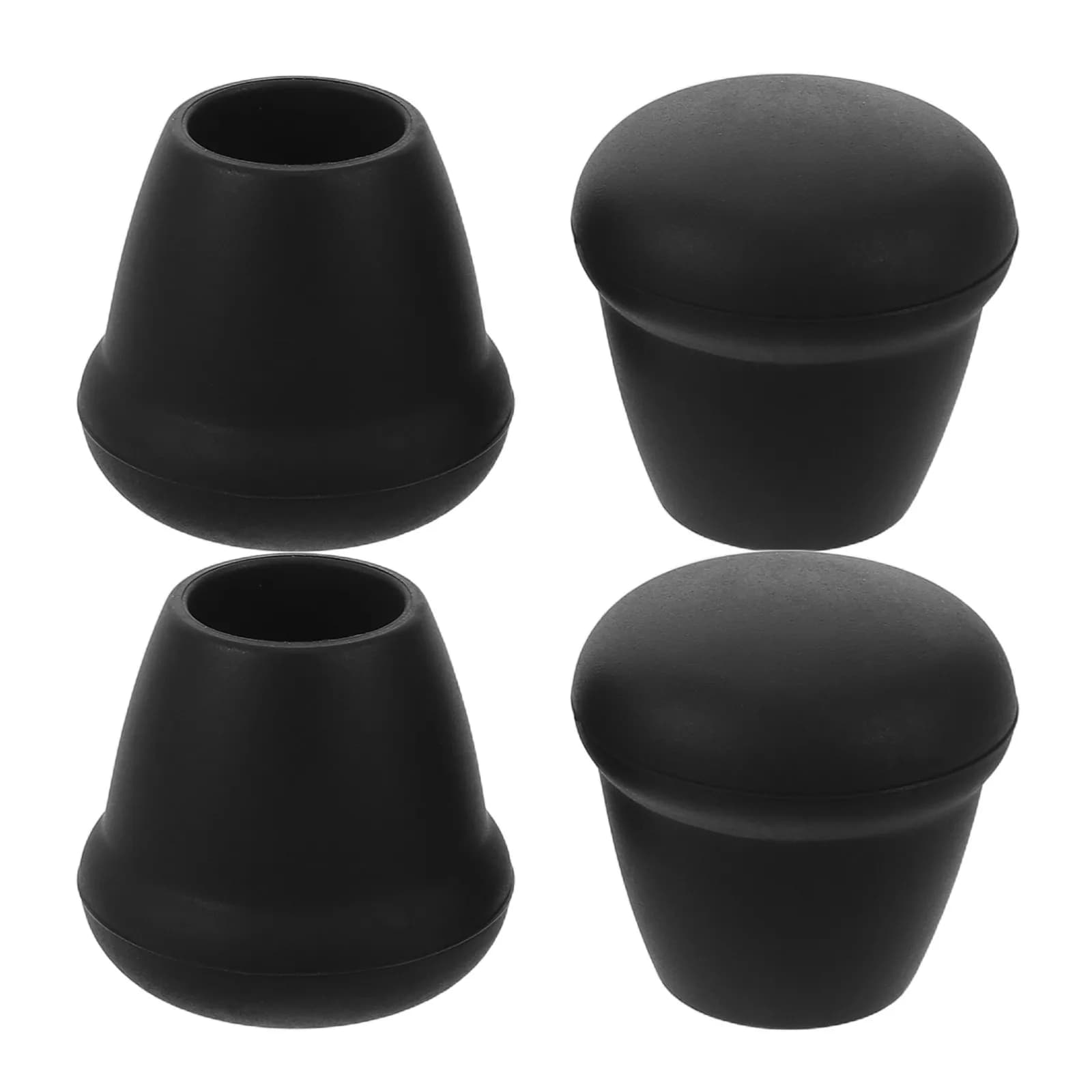 4 Pezzi Protezioni Antiscivolo per Gambe di Sedie, Coperture Spesse per Piedi di Mobili, Cuscinetti per Pavimenti in Legno Duro per Scrivanie, Sgabelli, Gambe di Tavoli
